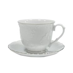 Чашка з блюдцем Cmielow Rococo 3604 0,25 л - фото