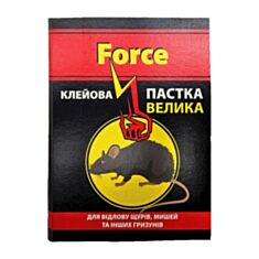 Клеевая ловушка Force от крыс большая 15,5*21 см - фото