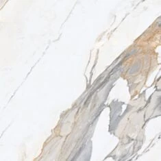 Керамограніт Cerama Market Carrara Gold 60*60 см білий - фото