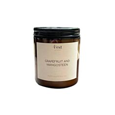 Свічка ароматична 4'est Grapefruit and Mangosteen в склянці з кришкою 250 мл - фото