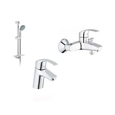 Комплект смесителей Grohe Eurosmart 123238 хром - фото