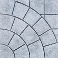 Плитка тротуарная Alex Group Радиус 2 300*300 мм серая - фото