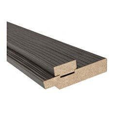 Дверна коробка Оміс комплект з ущільнювачем ПВХ 100*33*2024мм Premium dark - фото