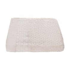 Рушник махровий Saheser Badem 734-008-2 70*140 см 520 г/м світло-бежевий - фото