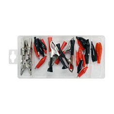 Набір електричних затискачів крокодил Yato YT-06870 28 шт - фото