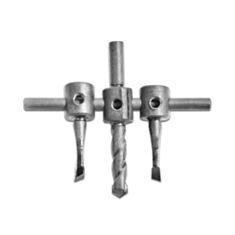 Свердло по склу та плитці 22-019 центральне та бокове 20-170 мм - фото