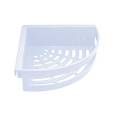 Полиця для ванни кутова Алеана 127046 біла - фото