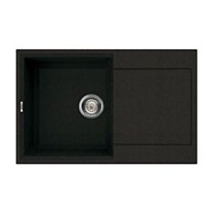 Кухонная мойка Adamant Horizon 03 79*50 см черная - фото