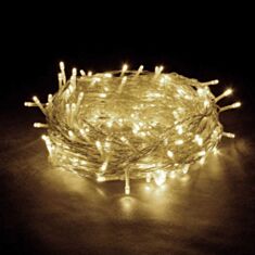 Гірлянда 100 LED 8 м теплий білий - фото