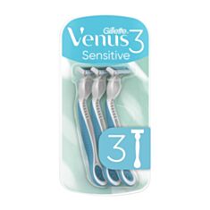 Бритва одноразова Gillette Venus 3 Sensitive 3 шт - фото