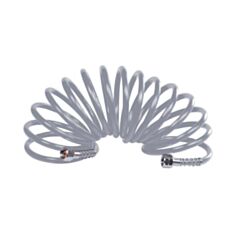 Шланг спіральний поліуретановий Forte SHC-15NPU з перехідником 15 м - фото