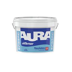 Інтер'єрна фарба акрилова Aura Neolatex матова біла 5 л - фото