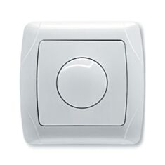 Светорегулятор поворотный Viko Carmen 600 Вт белый - фото