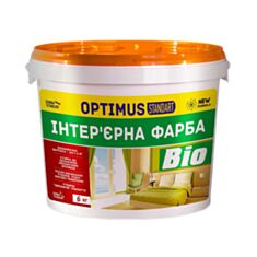 Фарба інтер'єрна водоемульсійна Optimus Bio 6 кг - фото