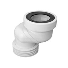 Коліно для унітазу McAlpine WC-LO-8 80мм - фото