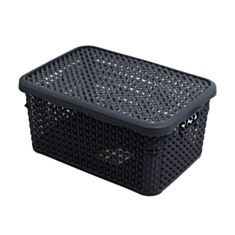 Коробка з кришкою Follow Me Pearl 2131 13 №3 10 л димчастий - фото