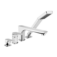 Змішувач для ванни KFA Armatura Mokait 5535-210-00 на 4 отвори - фото