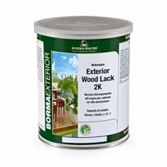 Лак для дерева Borma Exterior Wood Lack 2К Gloss 1 л - фото