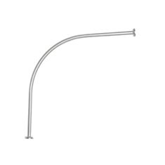 Карниз для шторки в ванной Wela w3738 дуговой - фото