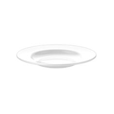 Тарілка глибока з полікарбонату GastroPlast GP--00C23W 23 см біла - фото