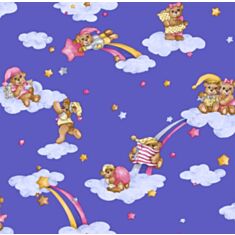 Шпалери паперові Континент Ведмежата 41004 - фото