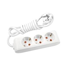 Подовжувач Viko Multi-let 90114302 3 гнізда 2 м з заземленням - фото