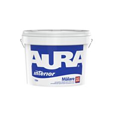 Інтер'єрна фарба акрилова Aura Malare біла 10 л - фото