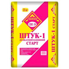 Штукатурка стартова Атлант СШС-30 Штук-1 вапняна 23 кг - фото