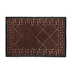 Ковер придверный DarianA Grass 80*120 см коричневый - фото
