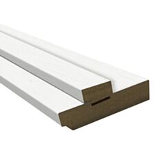 Дверна коробка Оміс МДФ ПВХ під добір 80*33*2050 мм дуб маренго - фото