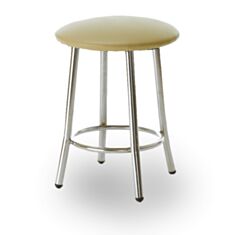 Табурет кухонний металевий Teddy chrome V-47 оливковий - фото