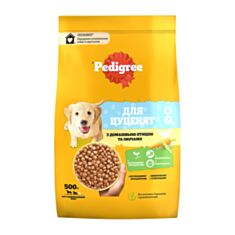 Корм для цуценят Pedigree з птицею та овочами 500 г - фото