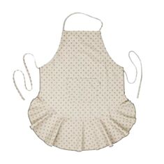 Фартук Прованс Хозяйка Горох бежевый - фото