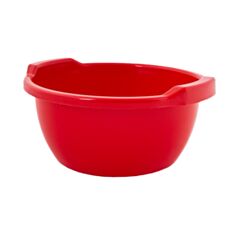 Таз Алеана круглий 34 л червоний - фото