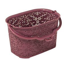 Корзина для прищепок Follow Me Lace 2130 07 2,5 л фіолетова - фото