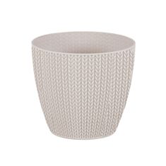 Горщик Serinova Sumela №2 201204SML 14*14*12,5 мм молочний - фото