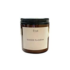 Свічка ароматична 4'est Seaside Plumeri в склянці з кришкою 250 мл - фото