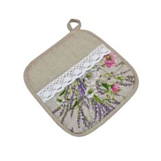 Прихватка Прованс Grosso с кружевом 25*25 см - фото