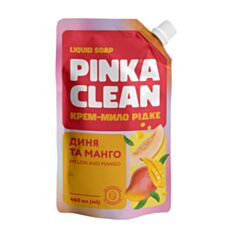 Крем-мило рідке Pinka Clean Диня та Манго 460 мл - фото