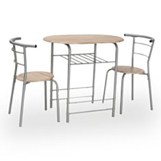 Комплект стіл і стільці Gabo Signal дуб сонома - фото