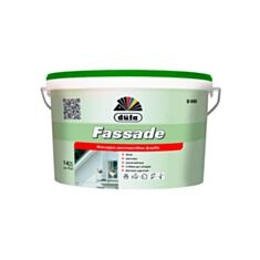 Фарба фасадна дисперсійна Dufa Fassade D690 матова біла 14 кг - фото