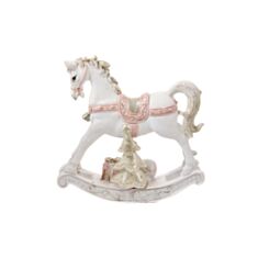 Декоративна статуетка Lefard Кінь з подарунками 192-132 15,5*16,5 см - фото