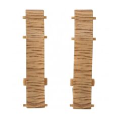 Комплект з'єднання для плінтуса ТІС 0049-ПЛГСК Дуб Ровере 2 шт - фото
