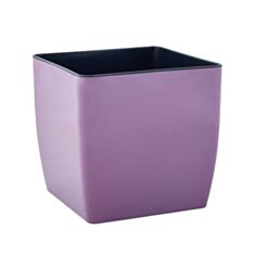Горшок Алеана Квадро низкий 115085 27*27*26 см фиолетовый - фото