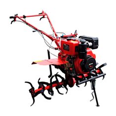 Культиватор бензиновый Forte 1350G колеса 12" 6,6 кВт красный - фото