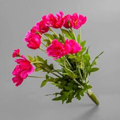 Штучна квітка Космея (букет) рожева 053F 30см - фото