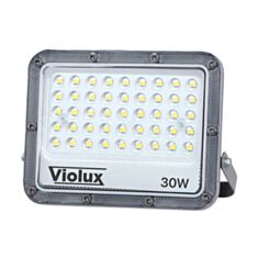Прожектор світлодіодний Violux Carbon 400152 30W 5000K 3600Lm IP65 сірий - фото