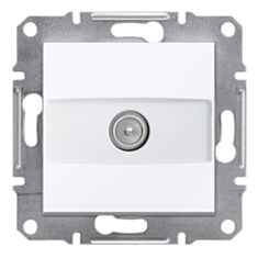 Розетка телевизионная TV конечная Schneider Electric Asfora EPH3270121 белая - фото