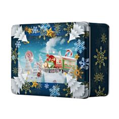 Коробка подарункова Дім Упаковки Полярний експрес 14370 28*22*5 см - фото