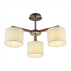 Світильник Altalusse Antique brass & Walnut INL-9369C-3 - фото